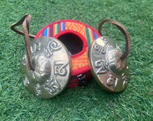 Load image into Gallery viewer, Tingsha bell with bag-Cymbals-Om Mani Padme Hum Crafted