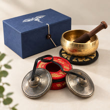Load image into Gallery viewer, Singing bowl-Tingsha bell-Best Christmas Gift Ideas-Bundle Up and Save