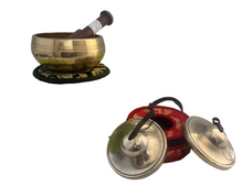 Load image into Gallery viewer, Singing bowl-Tingsha bell-Bundle Pack