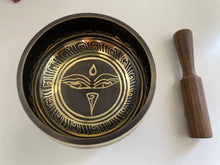 Load image into Gallery viewer, Singing bowl-Black-Gift Set