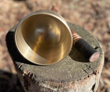 Load image into Gallery viewer, Singing Bowl Handheld-Meditation Bowl-Chakra Healing Bowl with Handle