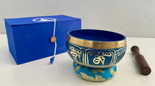 Load image into Gallery viewer, Singing bowl-Blue-Gift Set