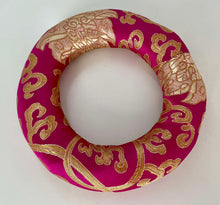Load image into Gallery viewer, Ring Silk Cushion for Singing bowl-7 Chakras Bundle pack-Handcrafted