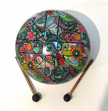 Load image into Gallery viewer, Steel Tongue Drum 8.5 Inch–Om Drum with Carry