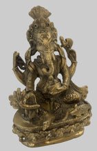 Load image into Gallery viewer, Brass Ganesh Statue-Hindu Deity