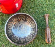 Load image into Gallery viewer, 9cm Tibetan Singing Bowl Gift Set