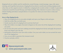 Load image into Gallery viewer, Singing Bowl Gift Set-Yoga-Chakra balance-Reiki-Sound Therapy