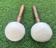 Load image into Gallery viewer, Best quality Felt Striker for Singing Bowls-Set of 2-9 inch