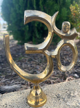 Load image into Gallery viewer, OM Figurine-OM Sound Of Universe-Large Size-Stand Alone-Brass