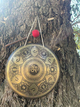 Load image into Gallery viewer, Gong with Beater-OM-Percussion Instrument-Sacred Geometry