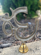 Load image into Gallery viewer, OM Figurine-OM Sound Of Universe-Large Size-Stand Alone-Brass