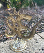 Load image into Gallery viewer, OM Figurine-OM Sound Of Universe-Medium Size-Stand Alone-Brass