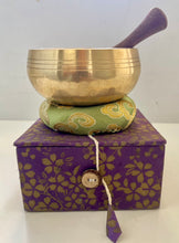 Load image into Gallery viewer, Hand beaten Tibetan Singing Bowl for Sound Healing-Meditation bowl-Gifts for Mum-Gifts for Her-Gifts for Him-Heal your 7 Chakras