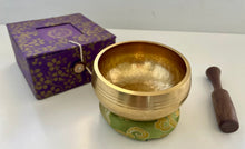 Load image into Gallery viewer, Hand beaten Tibetan Singing Bowl for Sound Healing-Meditation bowl-Gifts for Mum-Gifts for Her-Gifts for Him-Heal your 7 Chakras
