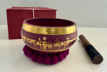 Load image into Gallery viewer, 10.5 cm Tibetan Singing Bowl Gift Set – Meditation, Sound Healing & Mindfulness