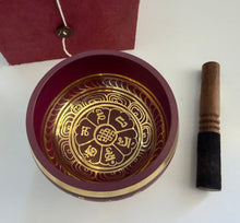 Load image into Gallery viewer, 10.5 cm Tibetan Singing Bowl Gift Set – Meditation, Sound Healing & Mindfulness