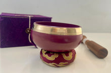 Load image into Gallery viewer, Singing bowl Gift Set-Pink-9 cm