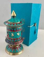 Load image into Gallery viewer, Prayer wheel-Turquoise Gift Set
