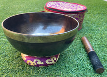 Load image into Gallery viewer, Singing Bowl-Flower of Life Meditation bowl-Handmade-20.5 cm