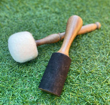 Load image into Gallery viewer, Singing Bowl Mallets-Singing bowl Strikers-Bundle Pack-Handcrafted Tool for Sound Meditation