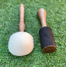 Load image into Gallery viewer, Singing Bowl Mallets-Singing bowl Strikers-Bundle Pack-Handcrafted Tool for Sound Meditation
