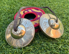 Load image into Gallery viewer, Full Moon Tingsha Metal Bell for Clearing Negative Energy Aura-Tibetan Cymbals