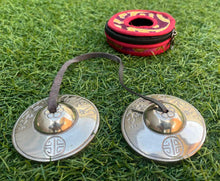 Load image into Gallery viewer, Full Moon Tingsha Metal Bell for Clearing Negative Energy Aura-Tibetan Cymbals