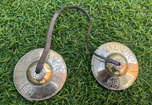 Load image into Gallery viewer, Full Moon Tingsha Metal Bell for Clearing Negative Energy Aura-Tibetan Cymbals