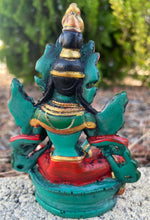 Load image into Gallery viewer, Green Tara Statue-Goddess-Resin Statue