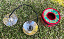 Load image into Gallery viewer, Tingsha bell with a Carry bag-Cymbals-Eight Tibetan Auspicious Symbols