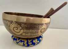 Load image into Gallery viewer, Singing Bowl-21 cm-Handmade Healing Gift Set