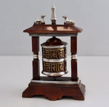 Load image into Gallery viewer, Prayer Wheel-Brass