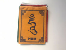Load image into Gallery viewer, Prayer Flag-Velvet-Om Mani Padme Hum Mantra