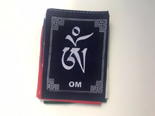 Load image into Gallery viewer, Prayer Flag-Velvet-Om Mani Padme Hum Mantra