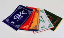 Load image into Gallery viewer, Prayer Flag-Velvet-Om Mani Padme Hum Mantra