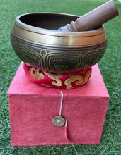 Load image into Gallery viewer, Singing Bowl-11 cm-Buddha Carved-Tibetan Mantras