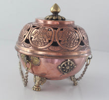 Load image into Gallery viewer, Incense Burner-Copper-Crafted-Large