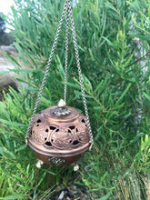 Load image into Gallery viewer, Incense Burner-Copper-Eight Auspicious Symbols-Astamangala Crafted