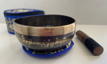 Load image into Gallery viewer, Singing Bowl-15 cm-Handmade-Flower of Life-Chakra Healing Bowl