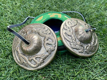 Load image into Gallery viewer, Tingsha bell with bag-Cymbals-Metal-Crafted