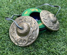 Load image into Gallery viewer, Tingsha bell with bag-Cymbals-Metal-Crafted