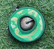 Load image into Gallery viewer, Tingsha bell with bag-Cymbals-Metal-Crafted