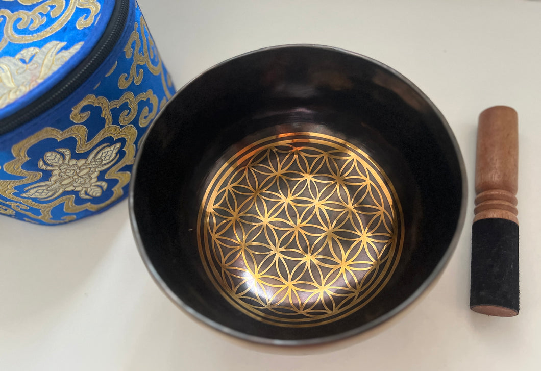 Singing bowl-Handmade-16 cm-Flower Of Life