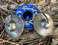 Load image into Gallery viewer, Tibetan Tingsha bell with bag-Large Cymbals
