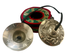 Load image into Gallery viewer, Tingsha bell with bag-Cymbals
