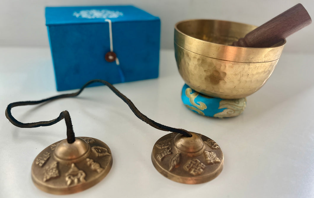 Singing bowl-Tingsha bell-Bundle Pack-Great Gift Ideas