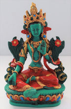 Load image into Gallery viewer, Goddess Green Tara-Resin Statue
