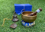 Singing bowl-Wind chimes Bundle Gift Pack