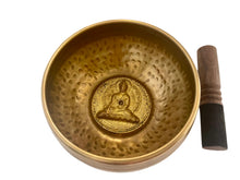 Load image into Gallery viewer, Singing Bowl-12 cm-Buddha Carved Gift Set
