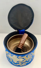 Load image into Gallery viewer, Buddha Carved Singing Bowl Gift Set-13 cm-Meditation Yoga Reiki
